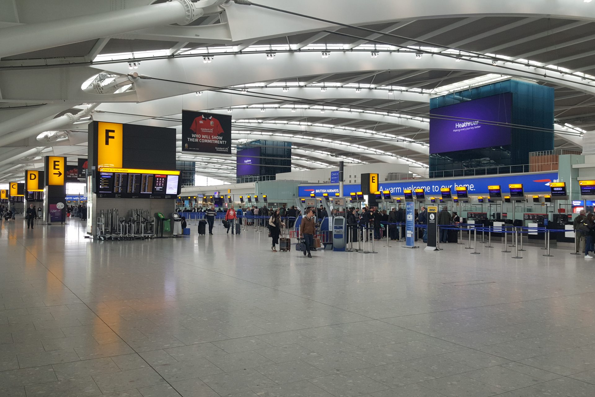 Airport LED Lighting | Backlit Advertising & Illuminated Signage