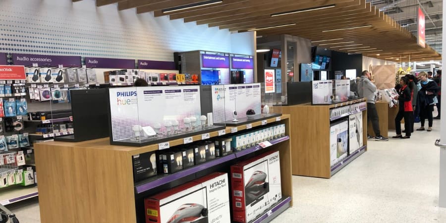 LED lighting displays for Sainsbury’s