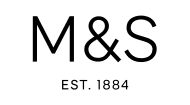 The M&S logo with large, bold letters "M&S" and the text "EST. 1884" written beneath it in smaller letters.