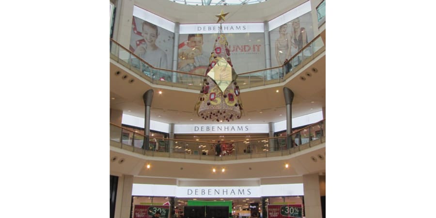 LED retail illumination at Debenhams