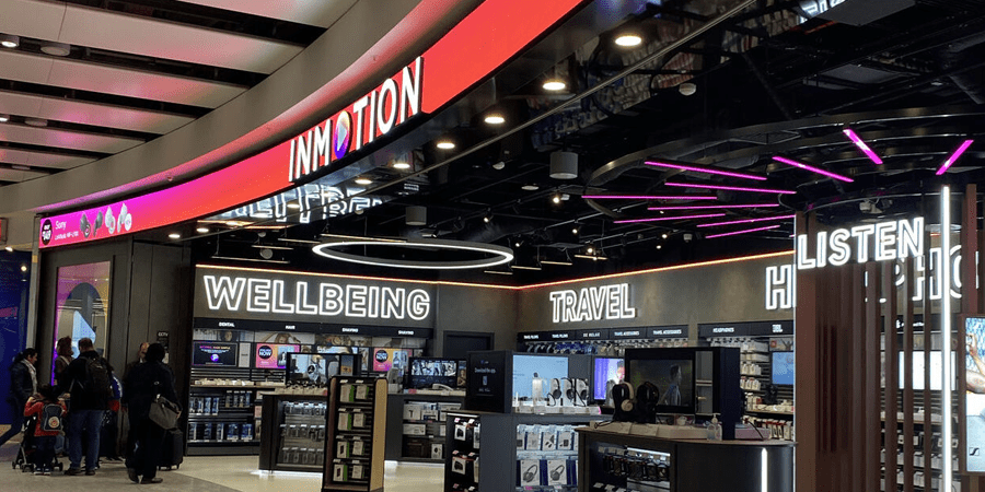 InMotion launch with LED Lighting systems across UK and International airports